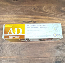 A D Prevent Original Ointment Diaper Rash Skin Protectant, 4 oz 113 g
