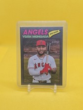 2026 Topps Heritage Yoan Moncada Dark Gray #35 Los Angeles Angels 