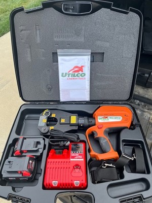 Utilco battery powered 6 ton 4 point compression tool (BLL-4PT-P)