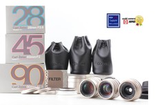 3 Lens All Unused Contax Carl Zeiss T 28mm 45mm 90mm Lens G1 G2 From JAPAN