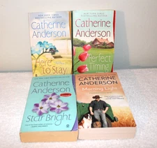 Catherine Anderson Harrigan Family Series Romance Lot of 4 