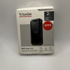SanDisk Professional PRO-G40 SSD 2TB To Up To 3000mb Read, 2500 Mb Write