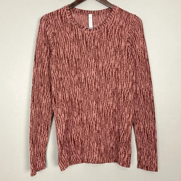 Athleta Flurry Seamless Long-Sleeve Top Women’s Size S Running Base Layer Winter