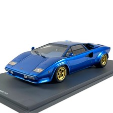 Modellino Auto Schuco 1/18 Lamborghini LP400S 1979 Blue