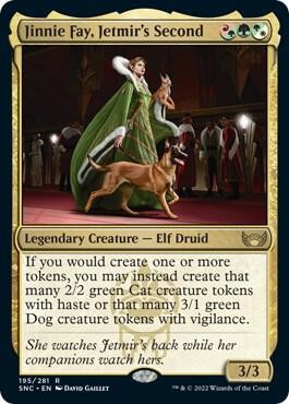 1x Jinnie Fay, Jetmir's Second - Streets of New Capenna - NM  -  MTG