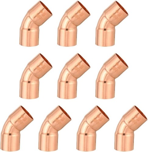 3/4" C X C Short Radius Copper 45 Degree Elbow Copper Plumbing Fittings