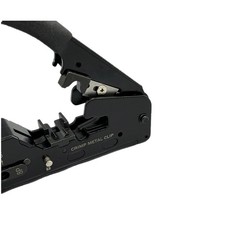 RJ45 Crimper Network Tools Ethernet Cable Stripper Through Connector Cat7/6/5