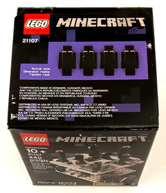LEGO 21107 Minecraft Micro World  The End   FACTORY SEALED Retired