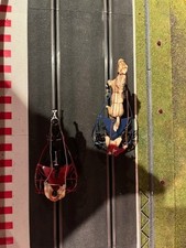 Slotcars Scalextric Pferde Sulky