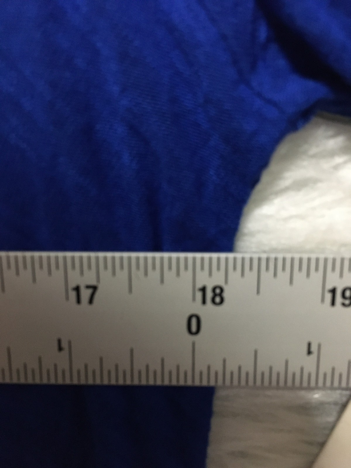 ana Top Women's Size Large Brilliant Blue Long Sleeve Blouse NWT 100% Rayon