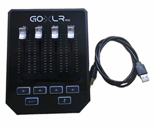 GOXLR Mini Analog Mischpult Desktop USB 4 Kanäle/Busse Mute 1 Mic
