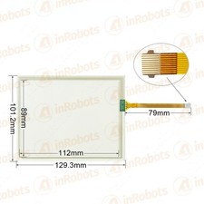 AB 2711P-T6C5A8 2711P-T6C20A8 PanelView Plus 6 600 5.7 Inch Touch Screen Glass