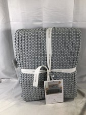 Levtex Home Mills Waffle King Quilt Set Chambray 100 Cotton