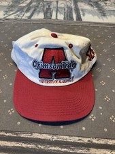 Vintage 80  s University Of Alabama Crimson Tide SEC Logo Buckle Strap Hat