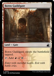 Boros Guildgate (274/573) - Ravnica Remastered - Common - Land - Gate