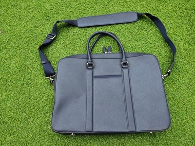 Maverick & Co. Aktentasche Manhattan Monochrome Leder Navy