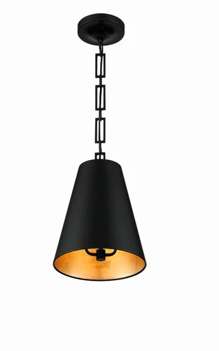 Crystorama Alston 10" Wide Matte Black 2-Light Mini Chandelier - Picture 3 of 10