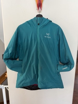 Arc'teryx Woman Windstop Puffy Jacket Larger 12-14 Turquoise | eBay