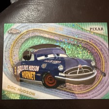 Disney Topps Chrome 2025 Cars Doc Hudson Refractor Diamond Card #060 /199