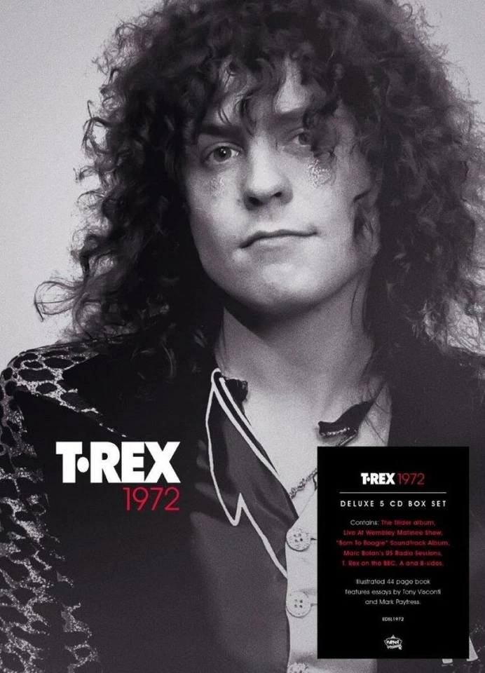 T. Rex – 1972 - 5 x CD - BOX SET - EU - 2022 - Edsel Records – EDSL1972 -