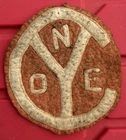 Vtg YMCA WWII Patch USN US Marine Corps Recruiting WW2 Military Badge Pin USMC