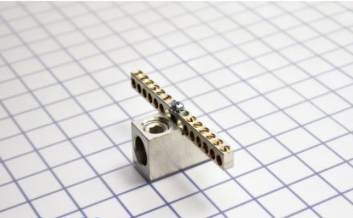 NB-350-12 Ilsco Grounding, NB Series Neutral Bar, 12 Taps, 14-4AWG Taps,