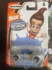 Vintage 2004 Matchbox Jimmy Neutron Silver Corvette Nickelodeon Characters
