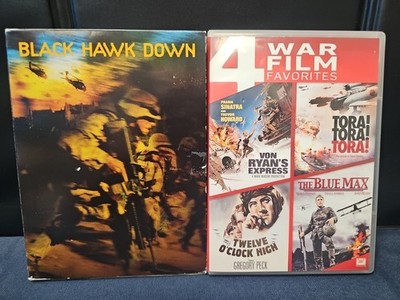 Von Ryan S Express / Tora Tora Tora / Twelve O'Clock High + Black Hawk  Down DVD