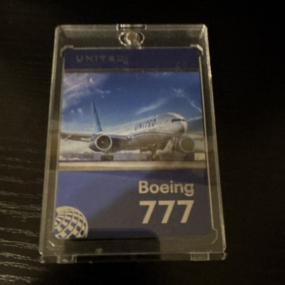 United Airlines Aircraft Model Cards Collection Trading Cards