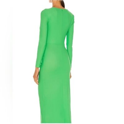 Solace London Women's Green Lorena Midi Dress | eBay