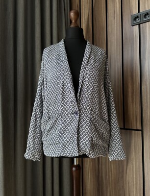 Noa Noa Women's Light Cardigan Jacket Cupro Viscose Size 36
