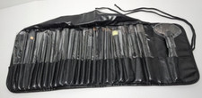 Beauty Bon 24 Piece Professional Makeup Brush Set with Carrying Case Black - NEW
