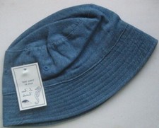 UNISEX CHILDRENS BUCKET HAT-52cm xs Blue Denim Bucket Hat