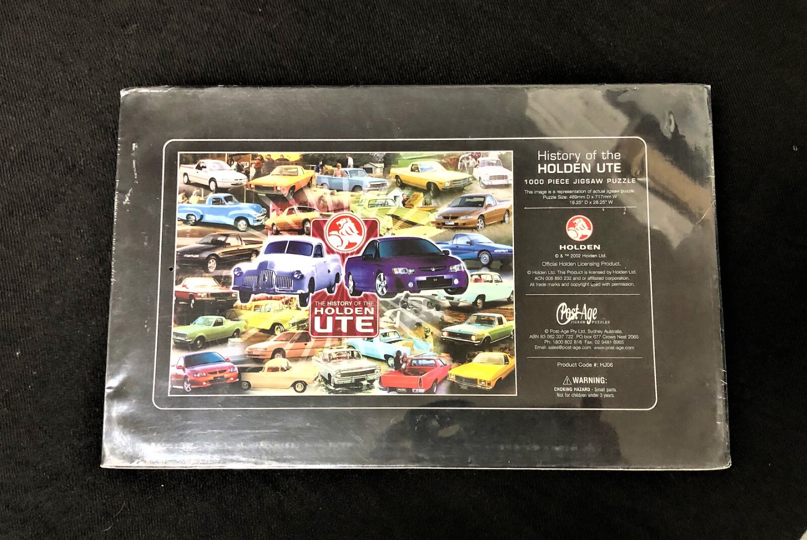 "History of the HOLDEN UTE" 1000 piece collectable Tin Box Jigsaw Puzzle. NEW! eBay