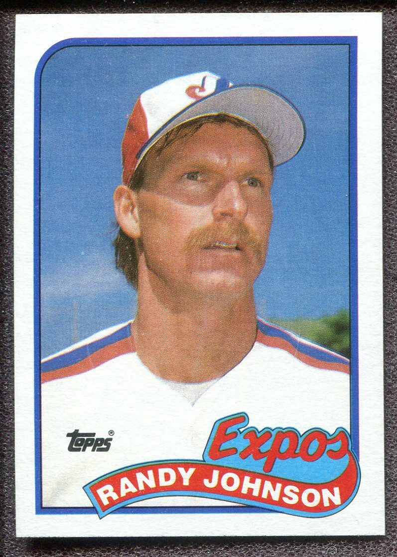 1989 Topps #647 - Randy Johnson