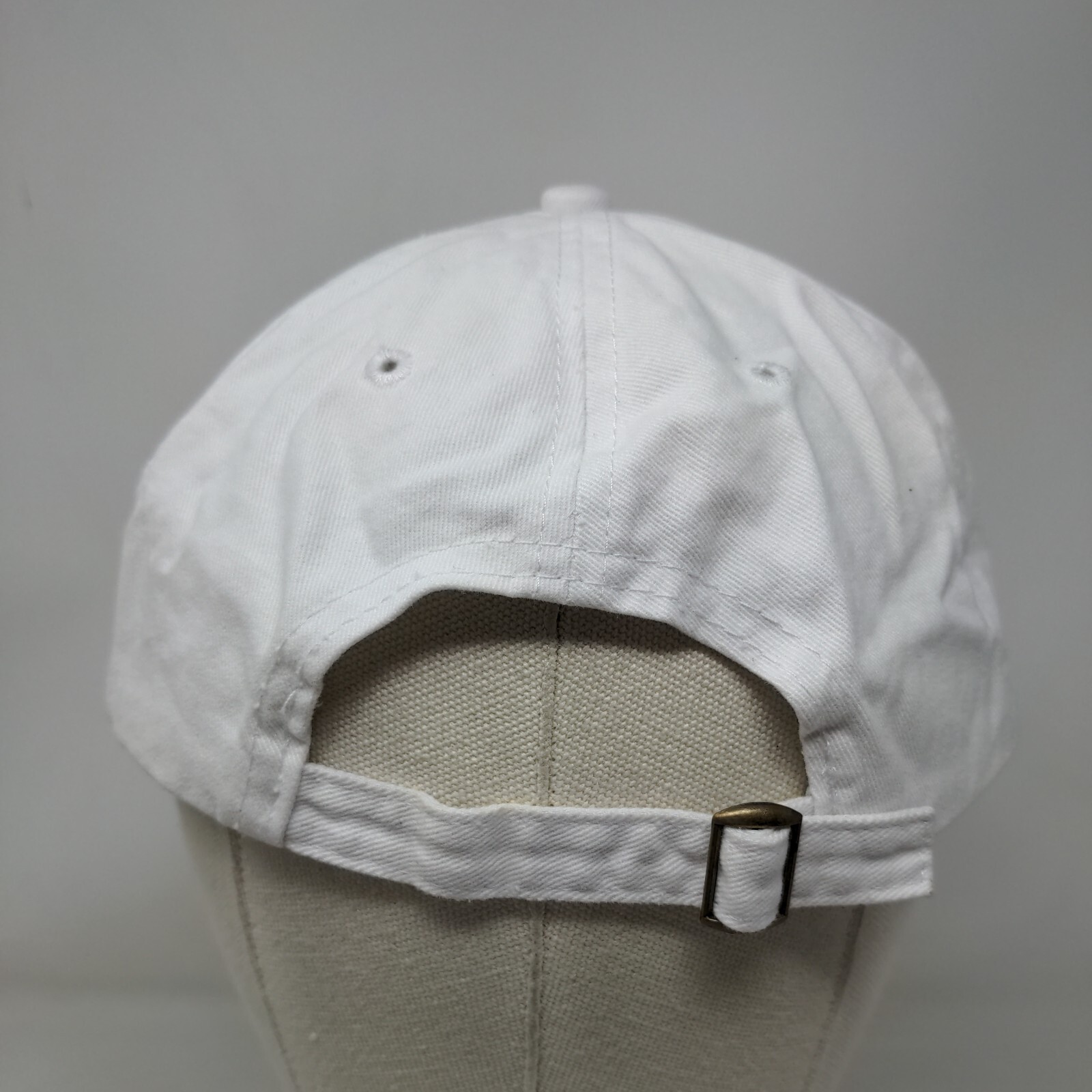 American Flag Patch Slideback Hat White OSFM Adju… - image 5