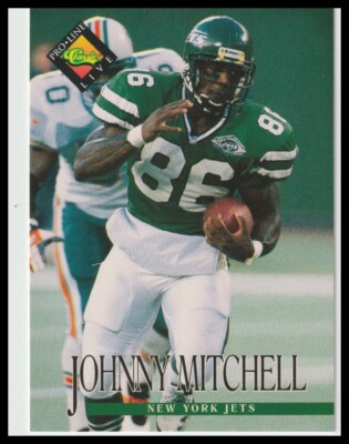 1994 Johnny Mitchell Classic Pro Line Live Football #110 New York Jets 