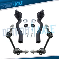 Front Sway Bar Links Outer Tierods for 2011 2012 - 2015 Durango Grand Cherokee