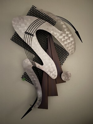 C. Jere Metal Wall Sculpture - Signed - 1998