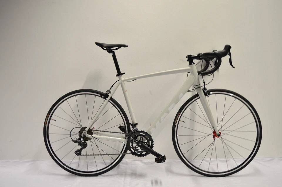 Neu Rennrad Speedbike Strassenrad  RH 50 54 58 Alu sehr leicht 700C  grau-weiß