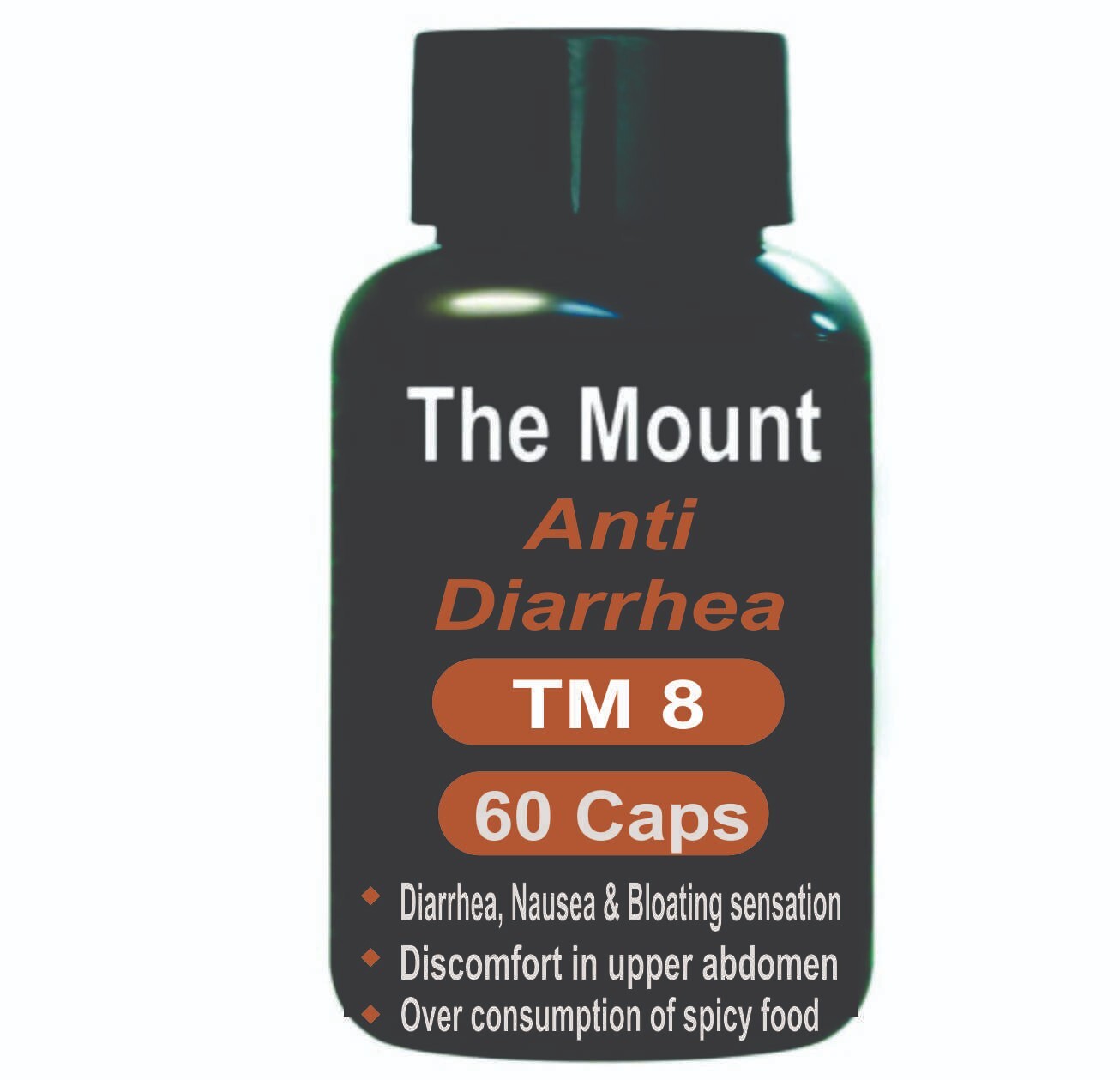 The Mount TM 8 Anti Diarrhea Loose Motions Watery Stool & flatus 60