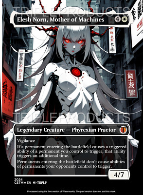 Elesh Norn, Mother of Machines - Anime Waifu High Quality Altered Art Custom
