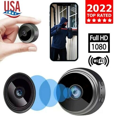 Mini Telecamera Spia WiFi 1080P Nascosta Con Audio E Video - Per Sicurezza Domestica E Ufficio