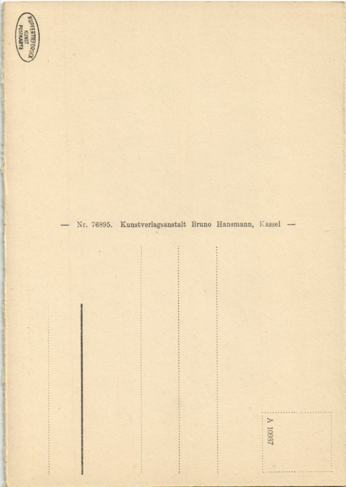 Old postcard Rothenburg blade rubble GERMANY (1076168)