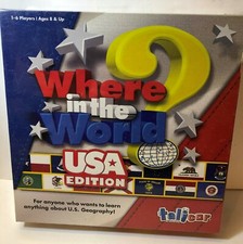 2013 Talicor Aristoplay Where In The World USA Edition BRAND NEW SEALED 