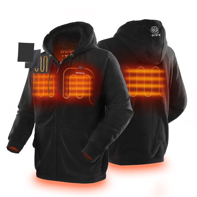 Ororo Heated Hoodie With Battery Pack 