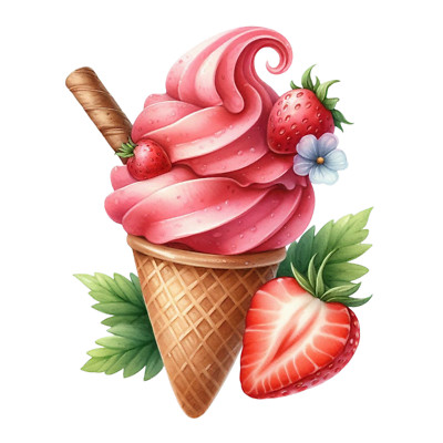 XXL 30X30 car sticker ice cream sticker
