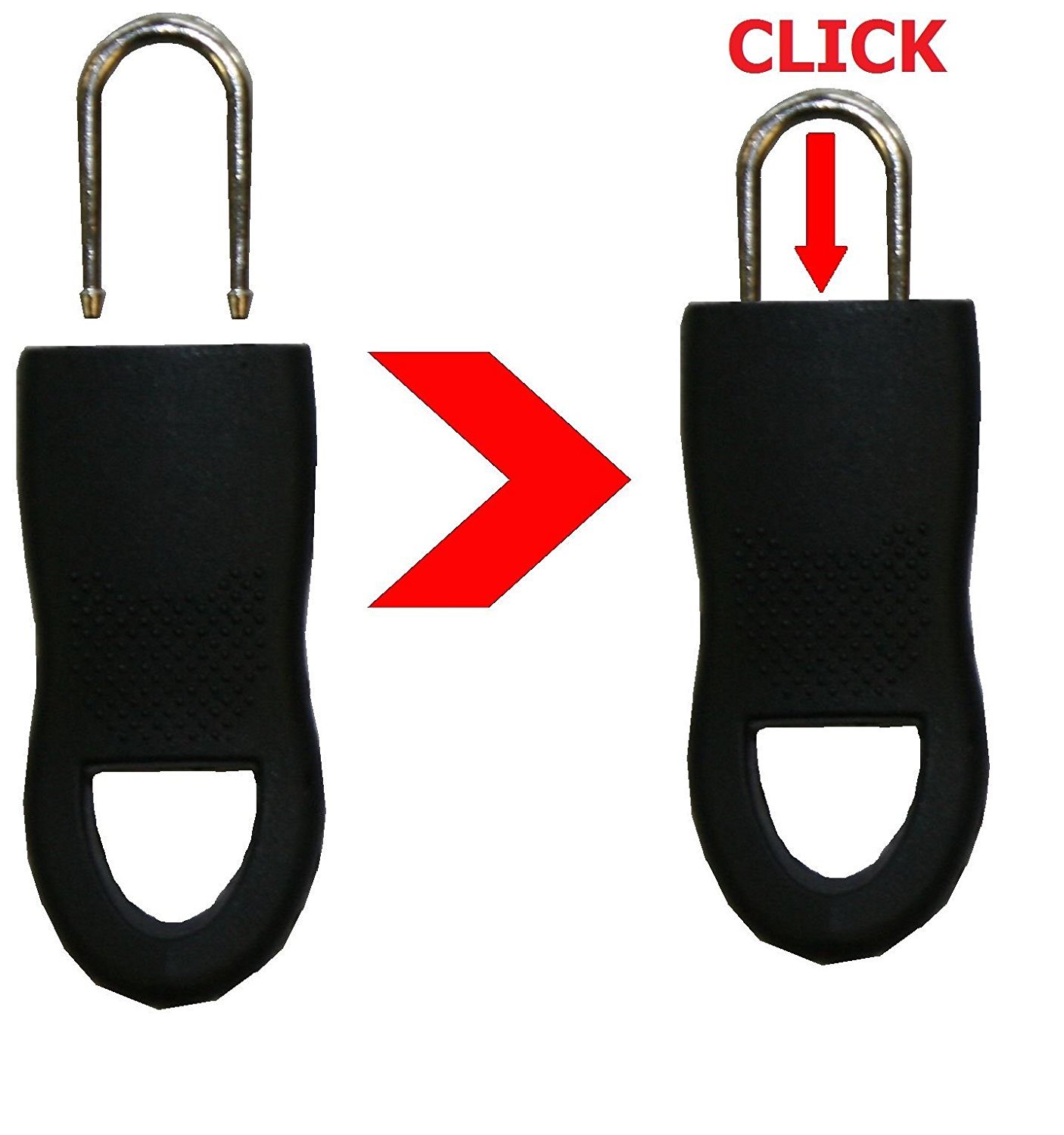 Zipper Fixer Repair Pull Tab Replacement Pants Luggage Boots 1pc (One ...