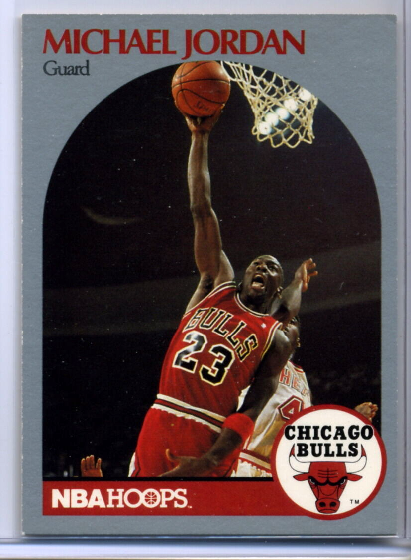 Michael Jordan 1990-91 NBA Hoops Card #65 | eBay
