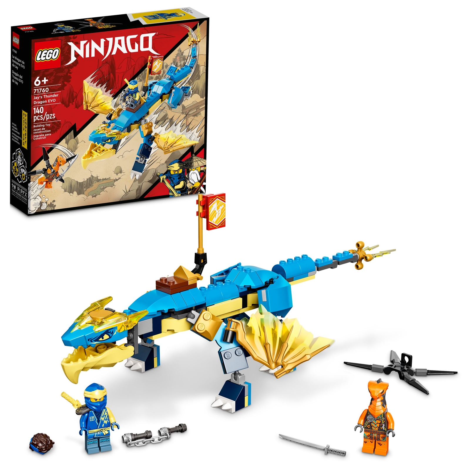 LEGO 71760 Ninjago Jay's Thunder Dragon EVO Set Brand New LEGO 71760 Ninjago Jay's Thunder Dragon EVO Set Brand New